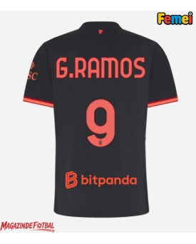 AC Milan Goncalo Ramos #9 Tricou Fotbal Replică 2026-27 Femei Treilea AC Milan Goncalo Ramos #9 Tricou Fotbal Replică 2026-27 Femei Treilea